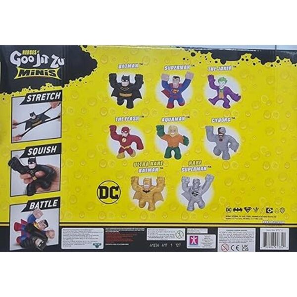 Heroes Of Goo Jit Zu Minis DC Juego de 8 figuras de cómic_2