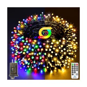 Guirnalda de luces de Navidad para exteriores 720 luces_1