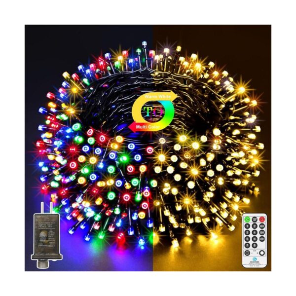 Guirnalda de luces de Navidad para exteriores 720 luces_1