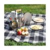 OMAIA Carrito de barbacoa y picnic con soporte para_3