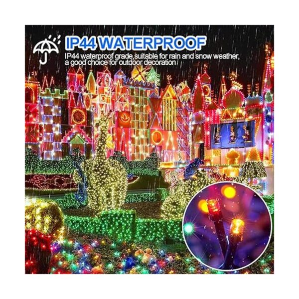 Guirnalda de luces de Navidad para exteriores 720 luces_4