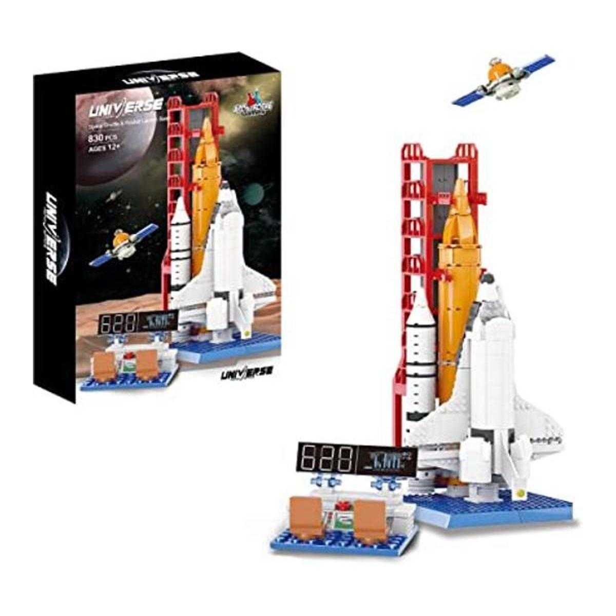Juego de bloques de construcción de base de lanzamiento de