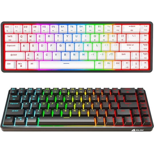 KLIM Teclado mecánico inalámbrico Shift 60 nuevo 2022_1