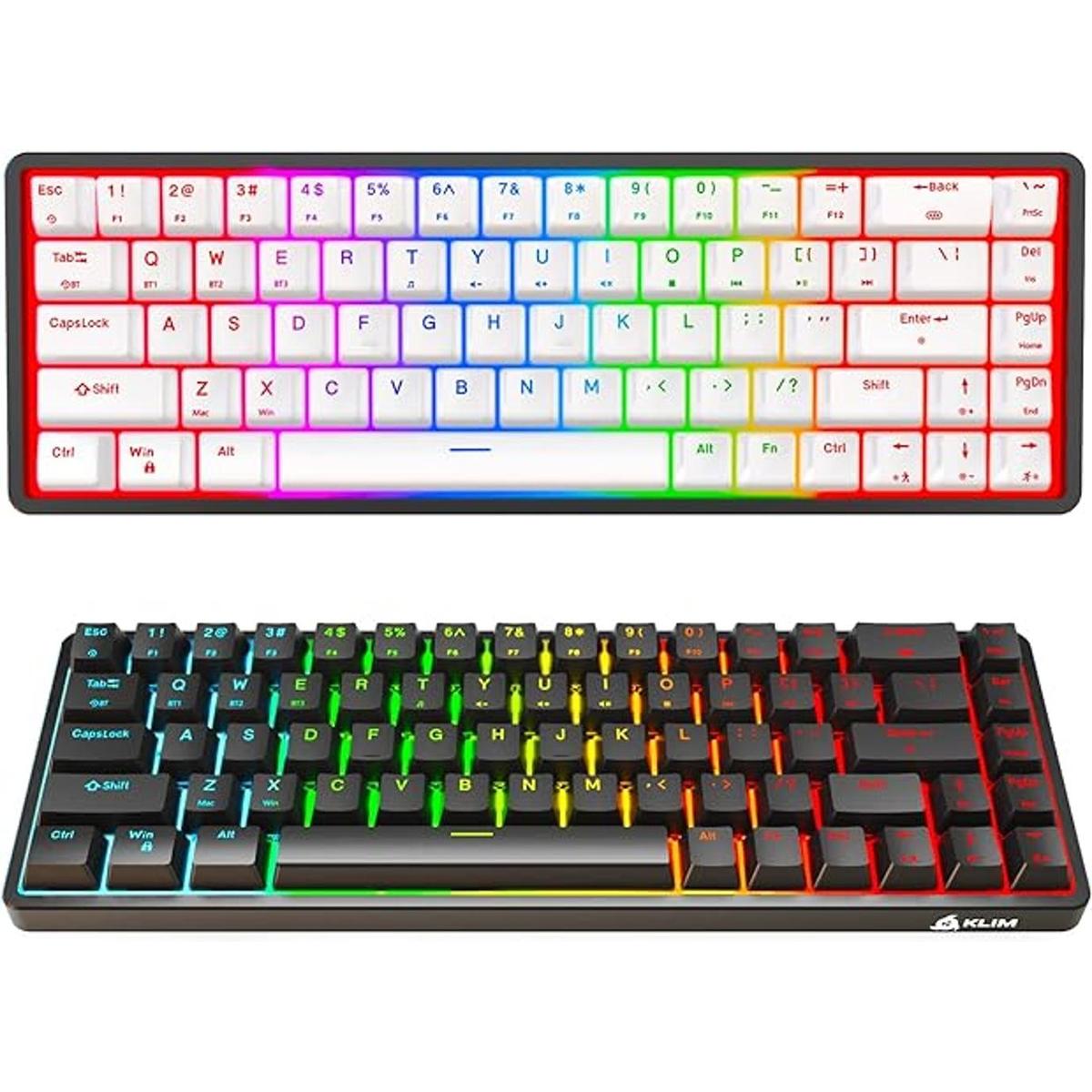 KLIM Teclado mecánico inalámbrico Shift 60 nuevo 2022