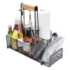 OMAIA Carrito de barbacoa y picnic con soporte para_1