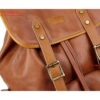 Mochila de cuero para portátil de 15.6 pulgadas mochila