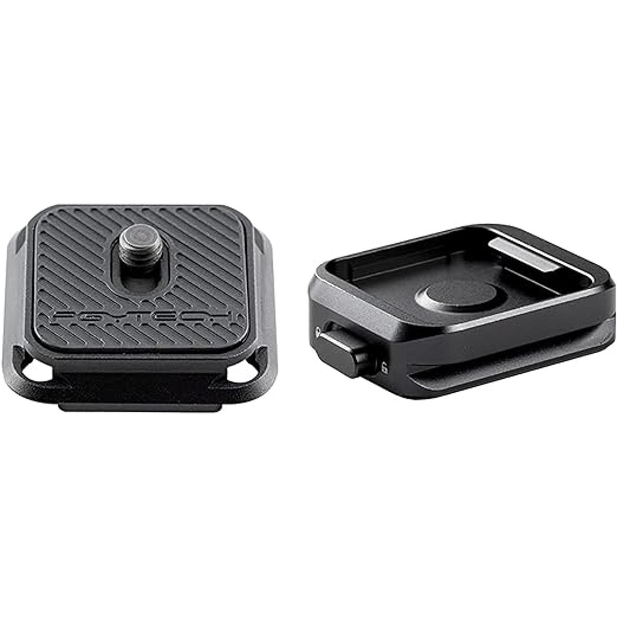 PGYTECH Placa de liberación rápida adaptador con cámara
