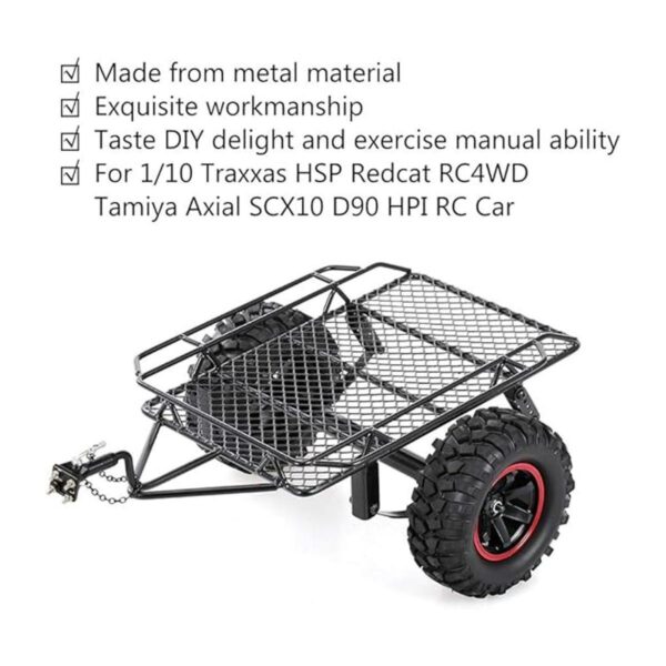 GoolRC Remolque de tolva de coche para remolque 110