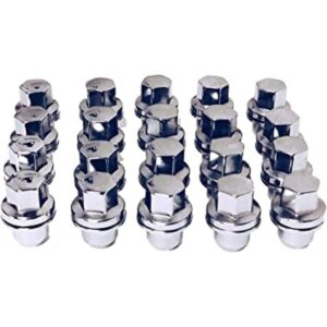Juego de 20 tuercas Eisen Chrome OEM estilo fábrica_1