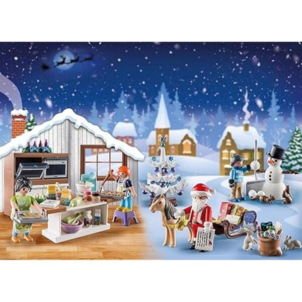 PLAYMOBIL Calendario de Adviento Hornear Navidad_2