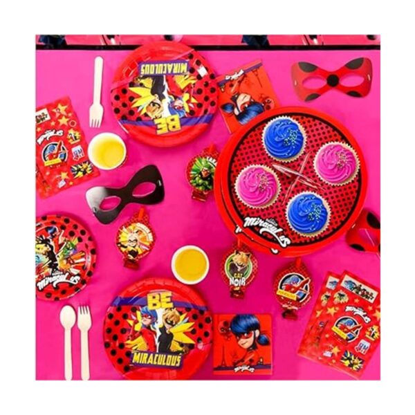 Miraculous Ladybug Party in a Box Kit Celebración fiesta_6