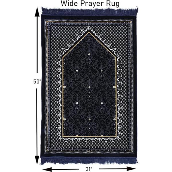 Modefa Alfombra de terciopelo para oración percha para
