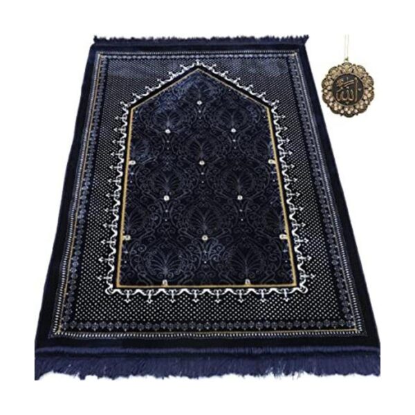 Modefa Alfombra de terciopelo para oración percha para