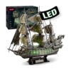 CubicFun 3D Puzzles para adultos LED verde volador_1