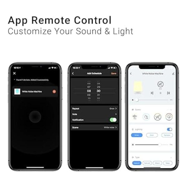 Momcozy Máquina de sonidos y ruido blanco con luz de_3