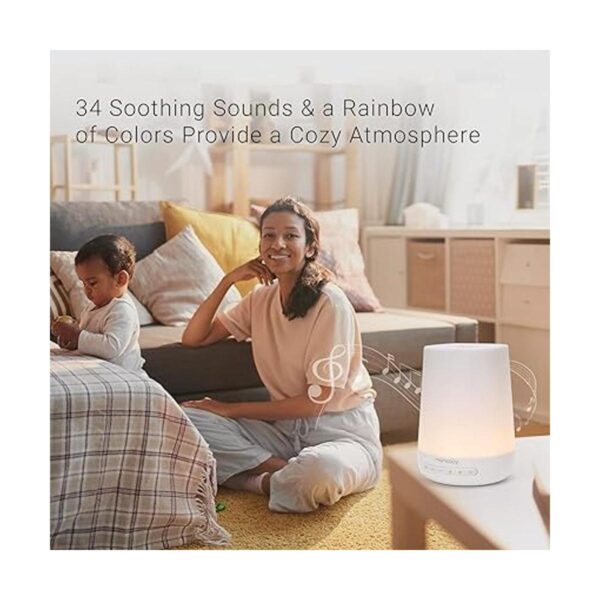 Momcozy Máquina de sonidos y ruido blanco con luz de_5