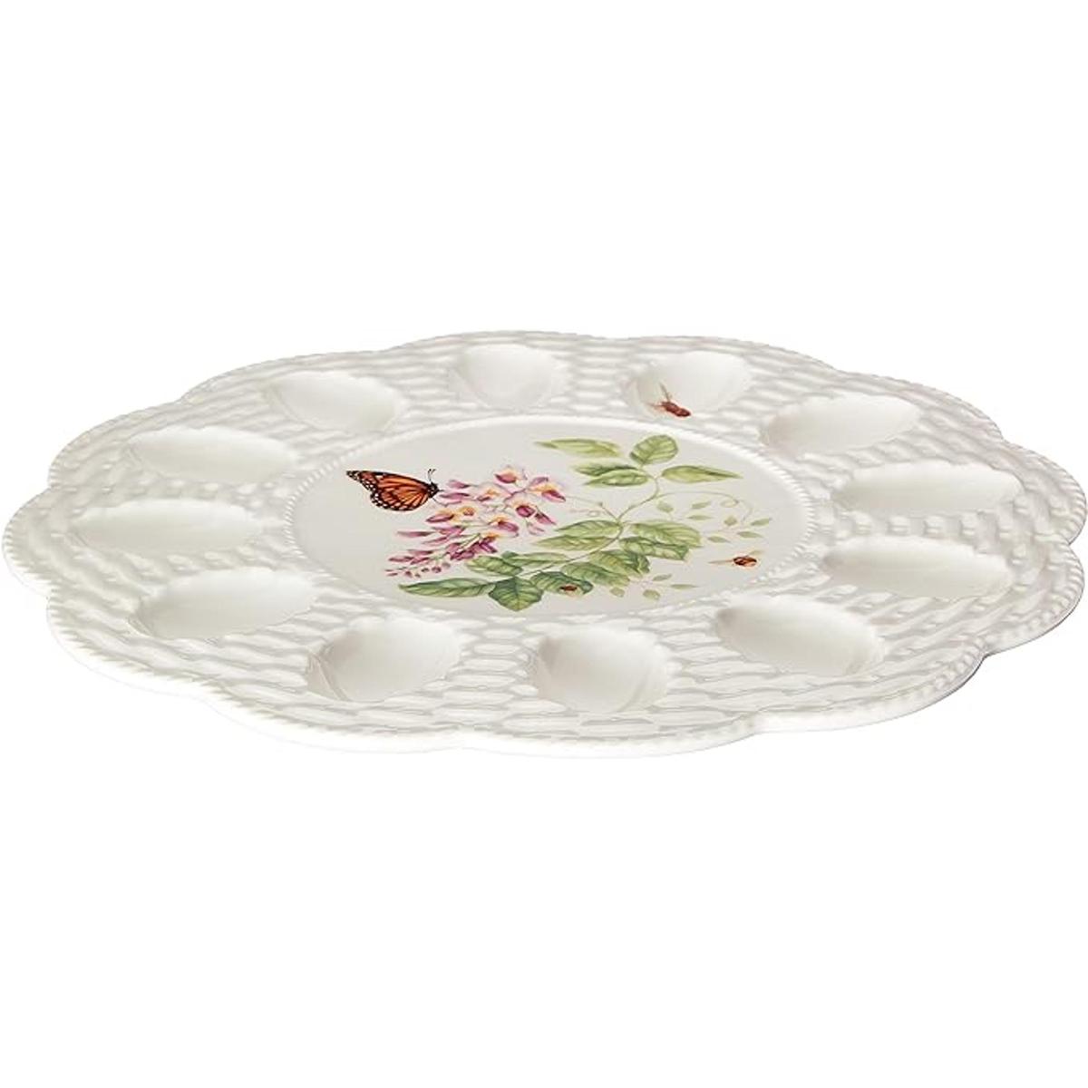 Lenox 893457 Bandeja para huevos de mariposa