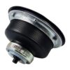 KONE Colador para fregadero de cocina color negro mate