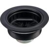 KONE Colador para fregadero de cocina color negro mate