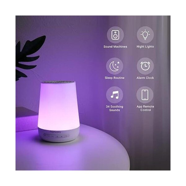 Momcozy Máquina de sonidos y ruido blanco con luz de_2