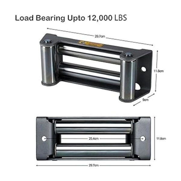 HLMOptimo 10 pulgadas Winch Roller Fairlead 4 vías 10_2