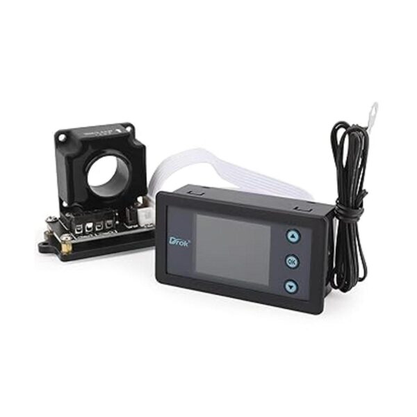 Medidor de potencia DROK DC 0120 V 300 A con pantalla LCD_2