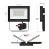 MEIKEE Luces RGB de 35 W equivalente a 300 W paquete de_3