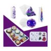 Kit de moldes de resina para principiantes 125 piezas