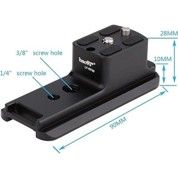 Haoge LFRF68 Base de pie de repuesto para Canon RF 31.496_4