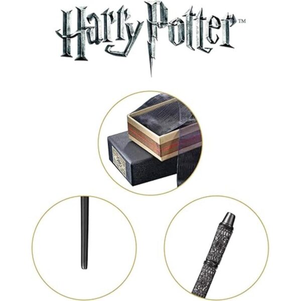 The Noble Collection Profesor Snape varita en caja_5