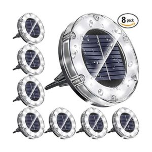 NFESOLAR Luces solares para el suelo al aire libre nuevo_1