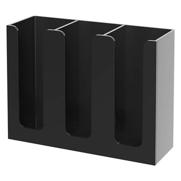 KOTEMON Soporte para tazas y tapas 3 compartimentos