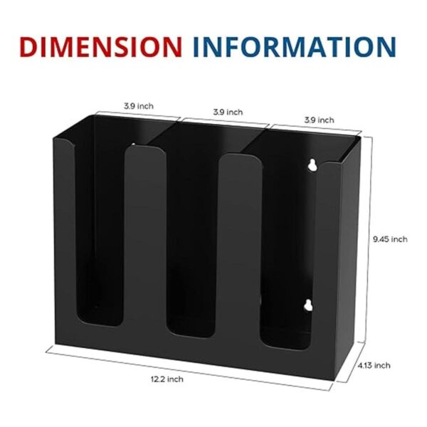 KOTEMON Soporte para tazas y tapas 3 compartimentos