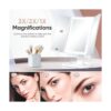 Espejo de maquillaje con luces 3 modos de iluminación de_4