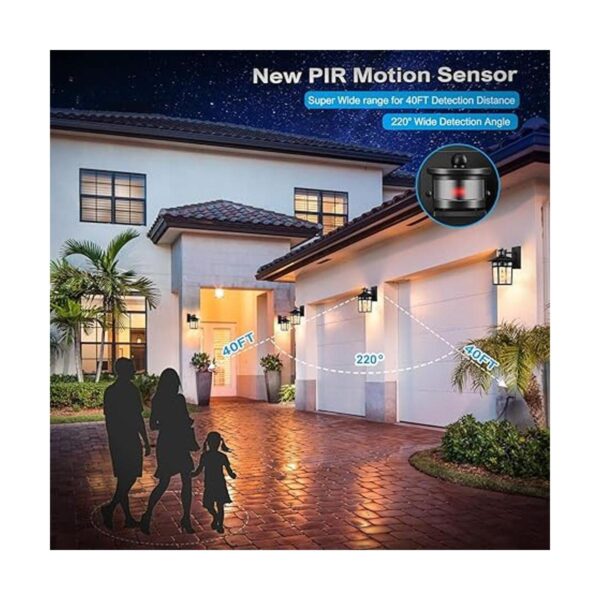 HIFEELEN Luz exterior con sensor de movimiento_4