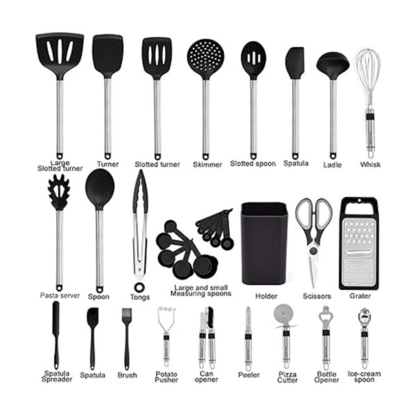 Juego de utensilios de cocina utensilios de cocina de