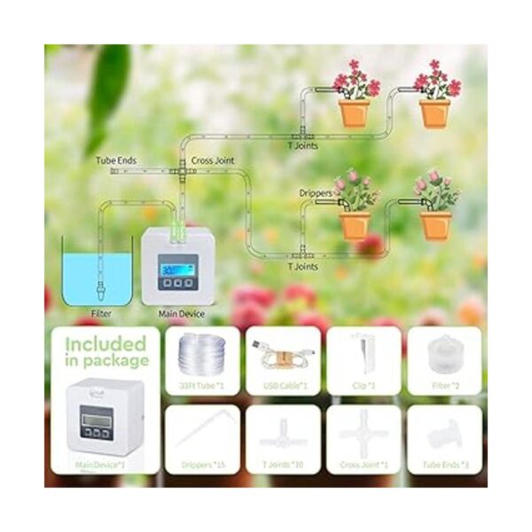 Juego bricolaje de micro riego por goteo automático_6