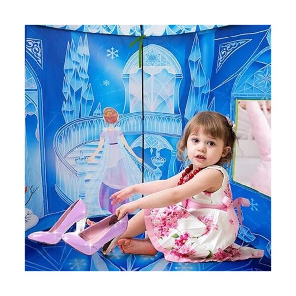 Hamdol Tienda de campaña de princesa juguete congelado_3