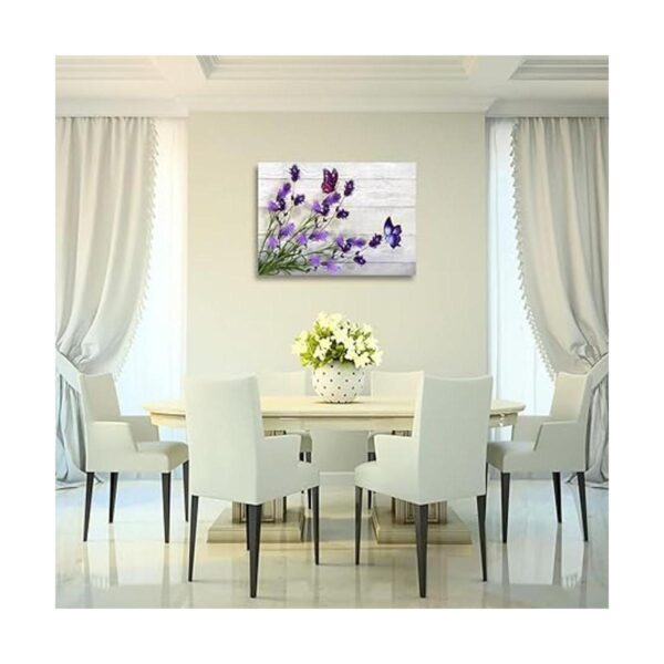 Cuadros de flores moradas para pared impresiones en_2