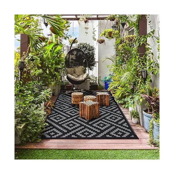 GENIMO Alfombra de exterior para espacio libre de patio