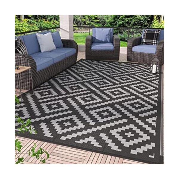 GENIMO Alfombra de exterior para espacio libre de patio