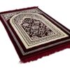 Modefa Alfombra de oración de terciopelo islámico turco_4