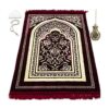 Modefa Alfombra de oración de terciopelo islámico turco_1