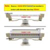 Nuolun J189 R7S LED 50W Luz de día Blanco Doble Extremo_4