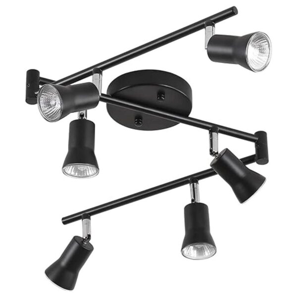 Kit de iluminación de pista de 6 luces luz de techo con_1