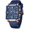 MEGIR Reloj analógico militar con cronógrafo militar para
