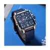 MEGIR Reloj analógico militar con cronógrafo militar para