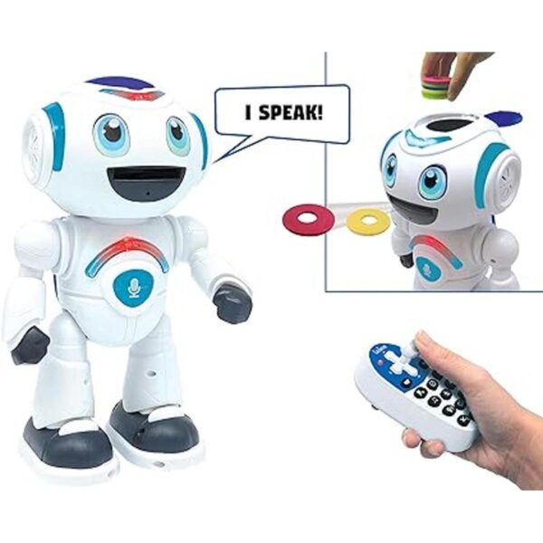 LEXiBOOK Robot de juguete interactivo Powerman Master que_2