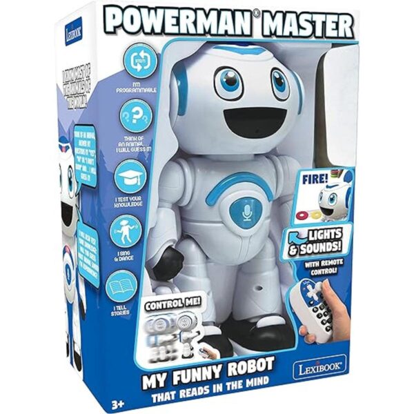 LEXiBOOK Robot de juguete interactivo Powerman Master que_6