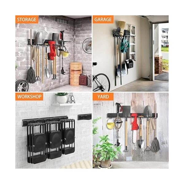 Organizador de herramientas de garaje soporte de pared